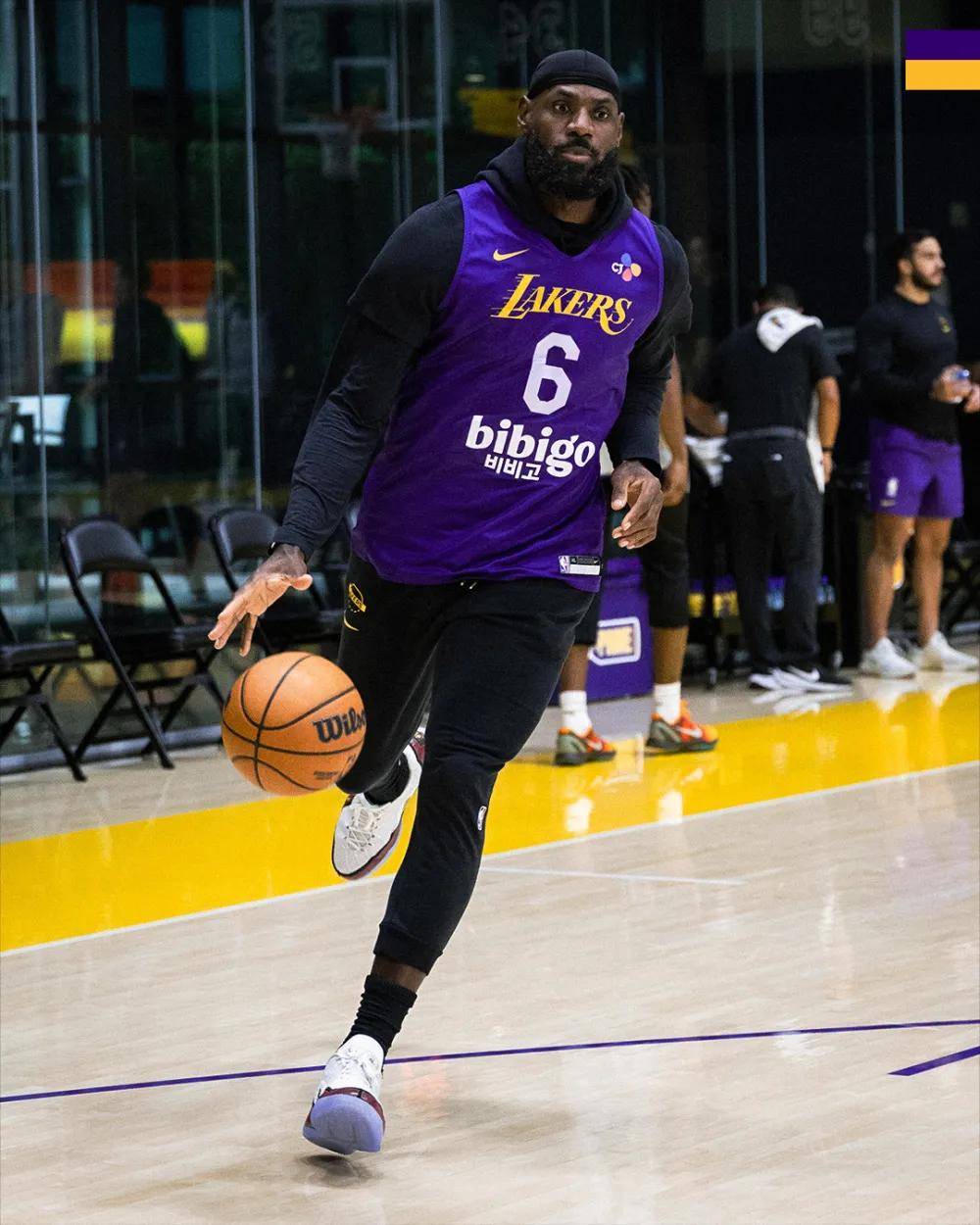 湖人队全员出战，绝不轻敌争取每一场胜利