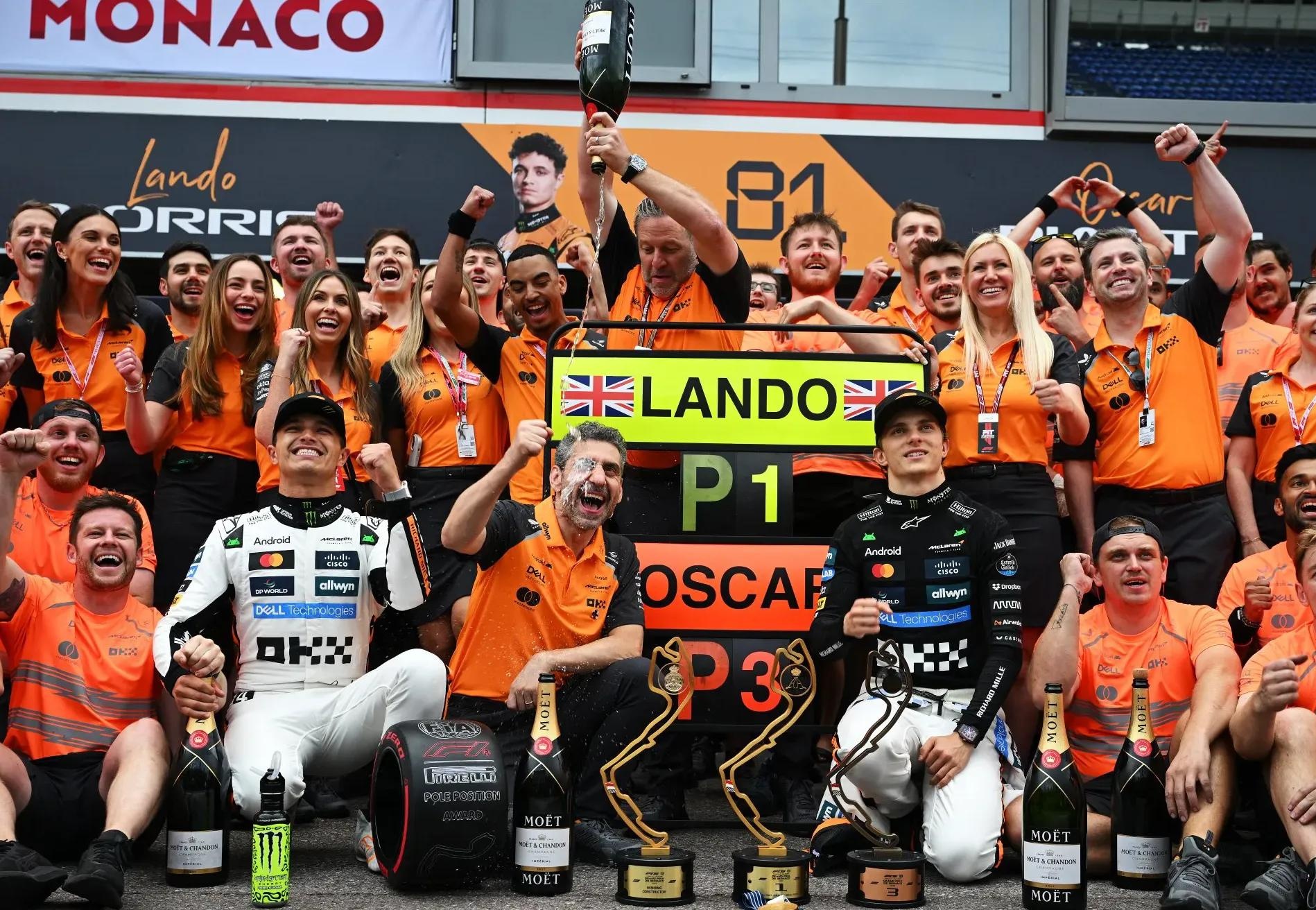 哈斯车队翻盘雷诺车队，诺里斯带队取胜